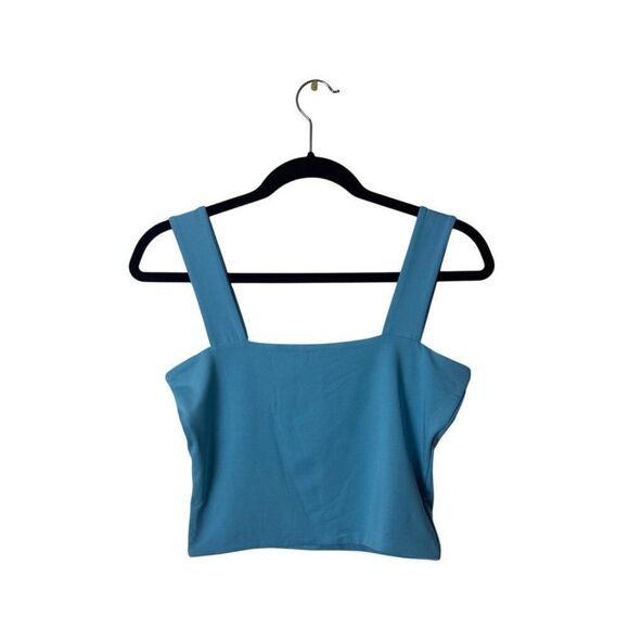 Blue Abardson Womens Polyester & Spandex Tank Top Large - Picture 1 of 4